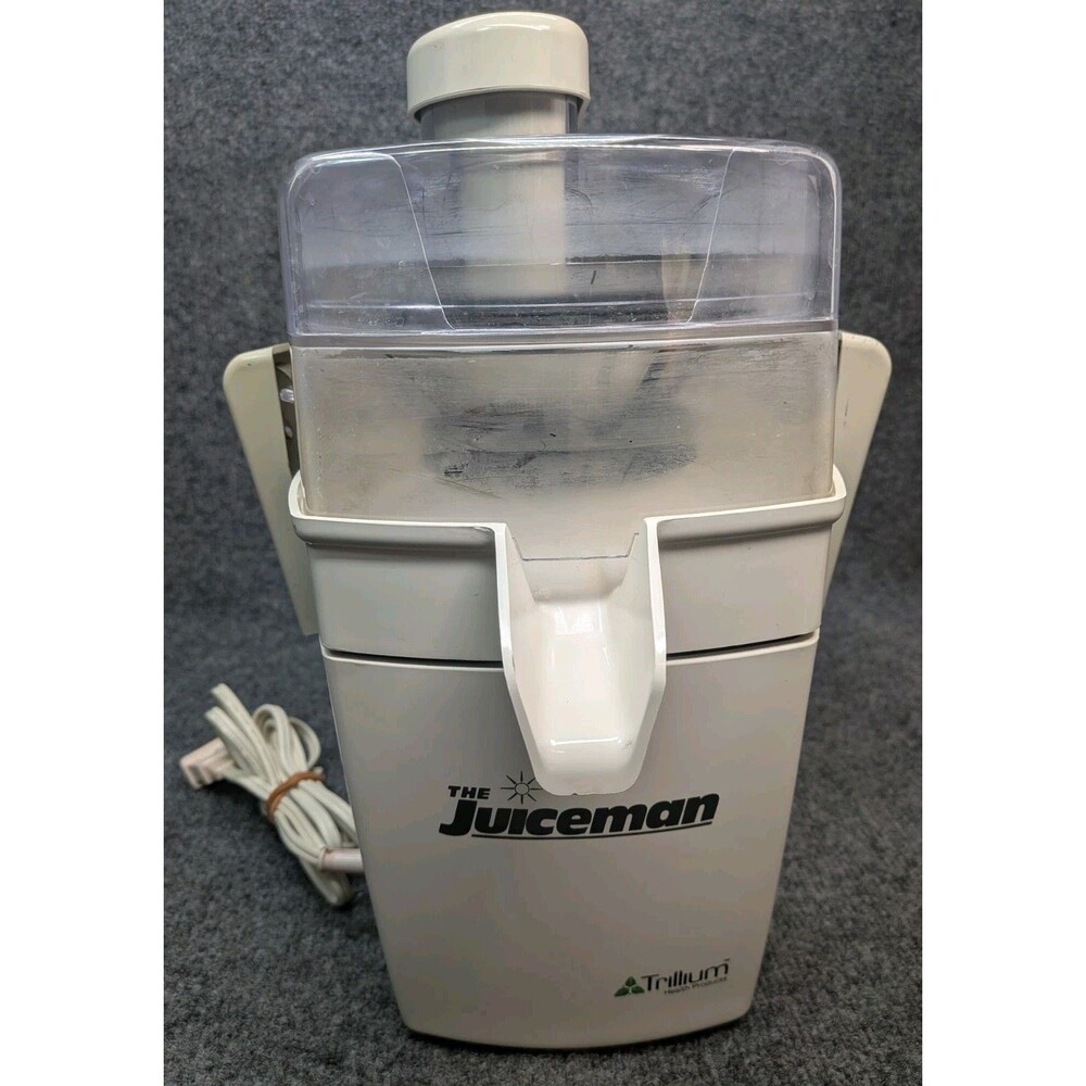 Vintage Juiceman Trillium Health Products Juicer Tested Working Juice Extractor